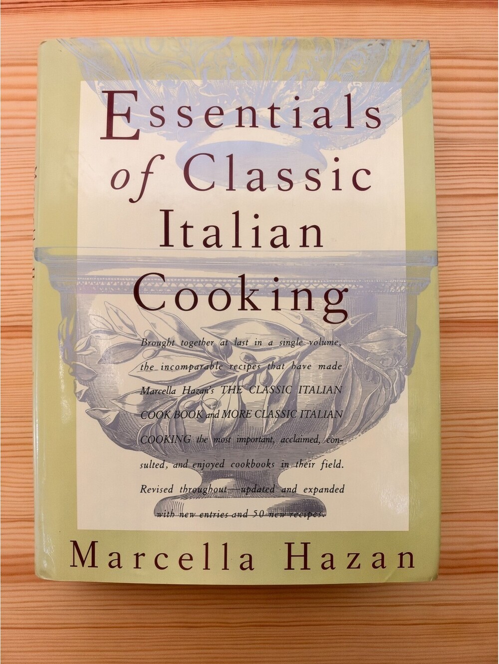 Essentials of Classic Italian Cooking : A Cookbook by Marcella Hazan DJ Hard